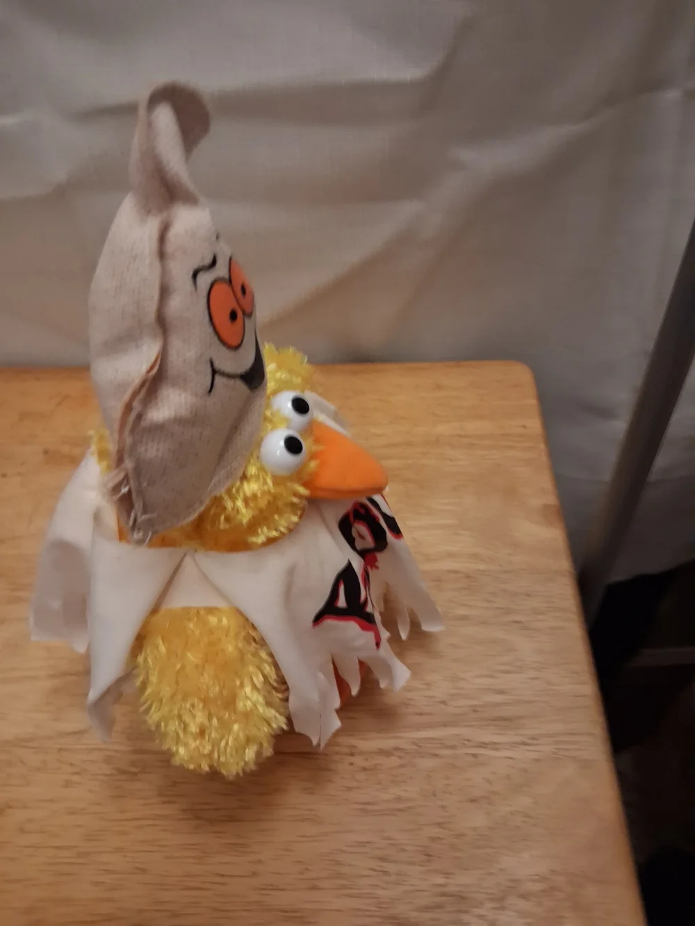 Rare Dan Dee Sesame Street Big Bird Ghost Plüsch Tier Boo! Halloween - Collector